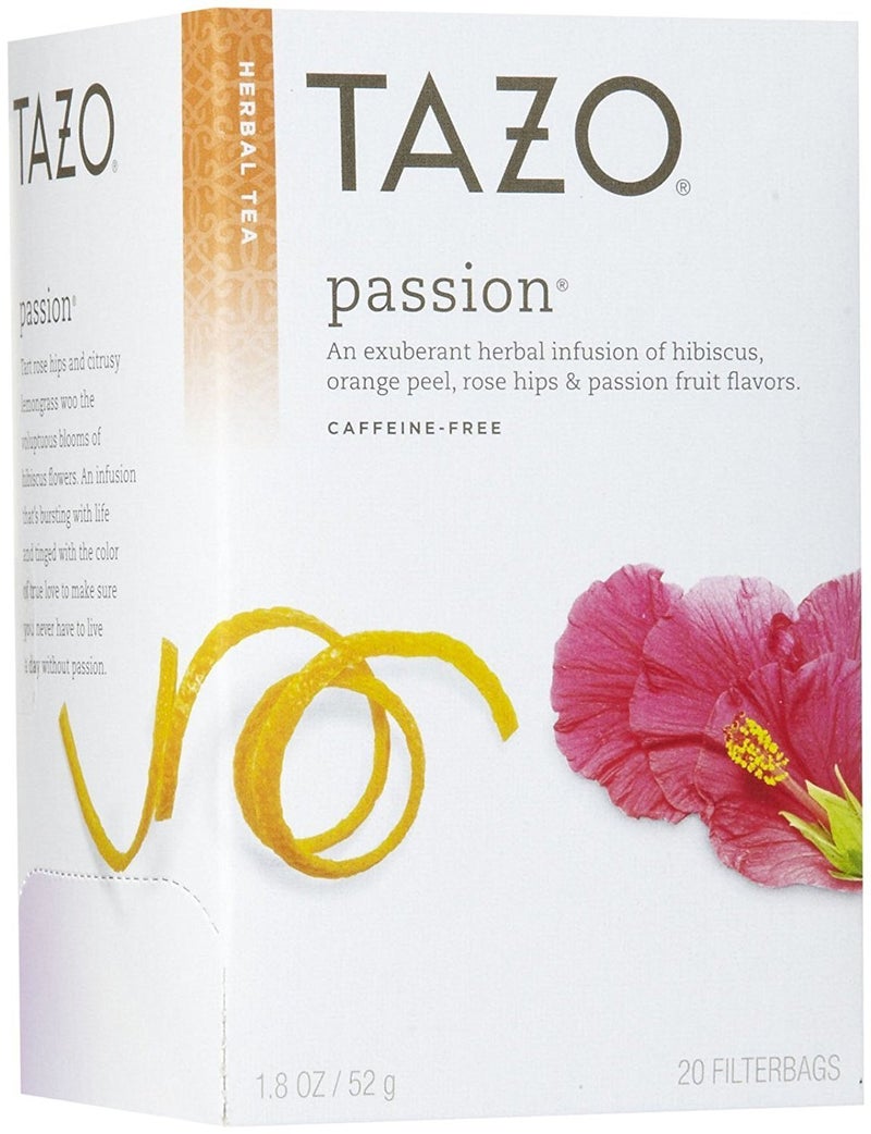 Tazo Passion Herbal Tea Filterbags, 20 Count - Image 1